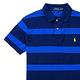 Polo Ralph Lauren 經典小馬條紋Polo衫(Custom)-深藍色 product thumbnail 3