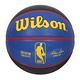 WILSON NBA城市系列-金塊-橡膠籃球 7號籃球-訓練 室外 室內 WZ4024208XB7 藍黑黃紅 product thumbnail 2