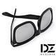 DZ 時髦橫菱釘 抗UV太陽眼鏡造型墨鏡(水銀膜) product thumbnail 6