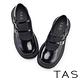 TAS 雙帶心型釦漆皮瑪麗珍鞋 黑色 product thumbnail 4