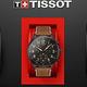 TISSOT 天梭 官方授權 Chrono XL韻馳系列經典計時腕錶-T1166173605203/黑x棕色45mm product thumbnail 6