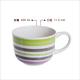 《EXCELSA》手繪條紋湯杯(450ml) | 水杯 茶杯 咖啡杯 product thumbnail 3