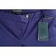 YES LONDON 反褶設計藍紫色棉質九分煙管褲(附腰帶) product thumbnail 3