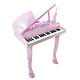 《Princess Piano》三角鋼琴造型可接MP3附麥克風組裝式電子琴 product thumbnail 2