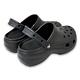 Crocs 卡駱馳 經典雲朵克駱格 CLASSIC PLATFORM CLOG 女 黑色 增高中性鞋 休閒洞洞鞋 厚底涼鞋 輕量懶人鞋 防水拖鞋 206750- product thumbnail 3