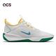 Nike 排球鞋 Omni Multi-Court GS 女鞋 白 黃 藍 綠 室內運動鞋 羽桌球鞋 FJ7719-141 product thumbnail 3