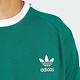 Adidas 3-Stripes Tee [IM9387] 男 短袖 上衣 經典 復古 休閒 修身 棉質 綠 白 product thumbnail 5