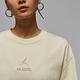 NIKE 上衣 女款 短袖上衣 運動 AJ 喬丹 AS W J AIR GIRL TEE OS GCEL 棷奶白 HJ3963-113 product thumbnail 4