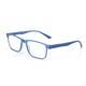 【 Z·ZOOM 】老花眼鏡 磁吸太陽眼鏡系列 知性矩形細框款(藍色) product thumbnail 2