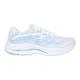 MIZUNO WAVE RIDER 27 SW 女慢跑鞋-4E-運動 訓練 寬楦 J1GD230676 淺灰白水藍 product thumbnail 2