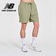 【New Balance】 吸濕排汗拉鍊口袋短褲_男性_綠色_MS41146DEK product thumbnail 6