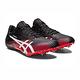 Asics Hypersprint 8 [1093A197-002] 男女 田徑釘鞋 短距離 衝刺 世錦賽配色 黑紅 product thumbnail 2