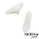 拖鞋 MODA Luxury 簡約率性鬆緊鞋帶休閒厚底拖鞋－白 product thumbnail 5