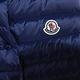 MONCLER LIANE品牌經典羽絨車縫Longue Saison背心(深藍系) product thumbnail 4