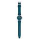 Swatch 原創系列手錶 BLUE AWAY 遠走藍-34mm product thumbnail 4