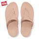 【FitFlop】LULU CRYSTAL EMBELLISHED TOE-POST SANDALS 經典水鑽夾腳涼鞋-女(玫瑰金) product thumbnail 4