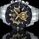 EDIFICE 粗曠賽車運動錶(EFR-559DB-1A9)黑x金/49.5mm product thumbnail 3