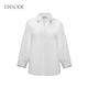 EPISODE - 白色氣質百搭鑽飾設計長袖襯衫 product thumbnail 3