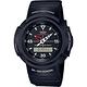 CASIO 卡西歐 G-SHOCK 復刻ONE TONE雙顯計時手錶-黑 AW-500E-1E product thumbnail 2