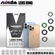 NISDA for iPhone 13 Pro / iPhone 13 Pro Max 航太鋁鏡頭鏡頭保護套環 9H鏡頭玻璃膜(一組3入) product thumbnail 6