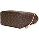 LV M40995 Monogram Neverfull MM 經典肩背購物包(咖啡色) product thumbnail 5