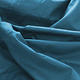 Cozy inn 簡單純色-土耳其藍-200織精梳棉三件式被套床包組(單人) product thumbnail 7