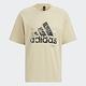 Adidas M Prsve Bos Tee [HD0049] 男 短袖 上衣 T恤 休閒 柔軟 寬鬆 舒適 米 product thumbnail 4