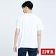 EDWIN 提織單條 短袖T恤-男-白色 product thumbnail 3