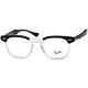 RAY BAN 光學眼鏡(深藍色+透明色)RB5398-8110 product thumbnail 4