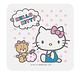 【收納皇后】Hello Kitty繽紛彩繪杯墊/皂盤-蜜蘋果 product thumbnail 2
