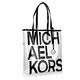 MICHAEL KORS The Michael LOGO字樣水晶透明托特包-大/黑色 product thumbnail 3