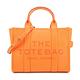 MARC JACOBS The Leather TOTE 皮革兩用托特包-小/亮橘 product thumbnail 2