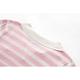 FILA 女撞色條紋短袖線衫-粉色 5SWY-1013-PK product thumbnail 3