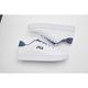 FILA Court Trend 男潮流復古小白鞋-白/藍 1-C929X-113 product thumbnail 4