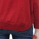 BRAPPERS 女款 船型領細蔥長袖線衫-紅--動態show product thumbnail 8