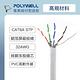 POLYWELL CAT6A 高速網路扁線 20M product thumbnail 8