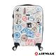 AIRWALK LUGGAGE - 精彩歷程 環郵世界行李箱20吋 - 各地米白 product thumbnail 3