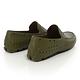 (男)Ponic&Co美國加州環保防水洞洞懶人鞋-墨綠 product thumbnail 5