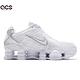 Nike 休閒鞋 Wmns Shox TL 白 銀 女鞋 彈簧鞋 復古 運動鞋 AR3566-100 product thumbnail 3