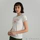 GIORDANO  女裝KEEP GOING印花T恤 - 09 皎白 product thumbnail 4