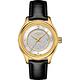 TISSOT 天梭 官方授權 18K金 Fascination 真鑽石英錶-珍珠貝x黑/30mm T9242101611600 product thumbnail 2