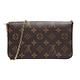 LV M61276 Pochette F?licie系列肩揹/手拿包(紫紅) product thumbnail 3