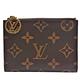 LV M82383經典Lisa系列Monogram帆布暗釦短夾(玫瑰糖粉色) product thumbnail 2