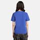 Timberland 女款亮藍色LOGO短袖T恤|A6HPHG58 product thumbnail 3