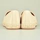 Tory Burch ELEANOR ESPADRILLE 金色雙T LOGO 山羊皮拼接草編織平底鞋(女款/米) product thumbnail 4