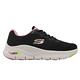 Skechers 休閒鞋 Arch Fit-Infinity Cool Wide 女鞋 黑 螢光粉 支撐 健走  149722WBKMT product thumbnail 6