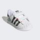 Adidas Superstar CF I [H05269] 小童 休閒鞋 運動 經典 插畫 魔鬼氈 舒適 穿搭 白黑 product thumbnail 4