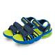 【LOTTO 義大利】童鞋 織帶氣墊涼鞋(藍-LT1AKS3206) product thumbnail 5