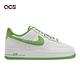 Nike 休閒鞋 Air Force 1 07 男鞋 白 草綠 AF1 皮革 經典 DH7561-105 product thumbnail 6