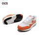 Nike 休閒鞋 Wmns Air Max 1 女鞋 男鞋 橘 米白 氣墊 Safety Orange DZ2628-002 product thumbnail 8